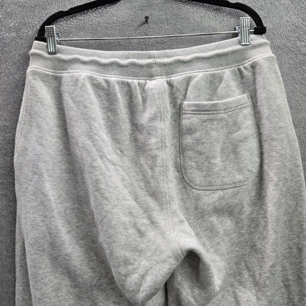 Hurley Men Activewear Pants XL Gray Jogger Fleece 29